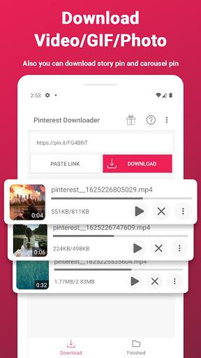 Video Downloader For Pinterest Screenshot1