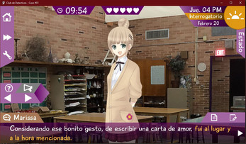 Club de Detectives - Caso 01 (novela visual) Screenshot1