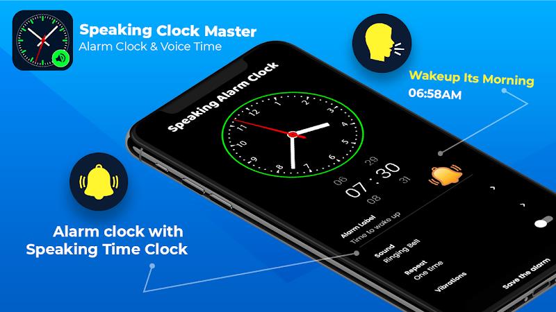 Speaking Clock - Talking Clock Screenshot1