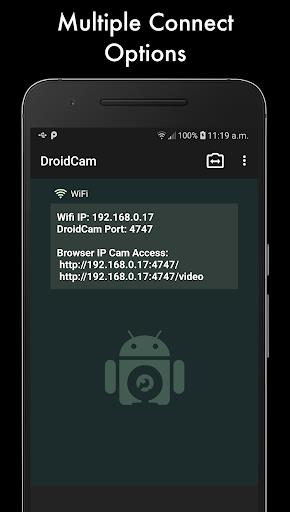 DroidCam - Webcam for PC Screenshot4