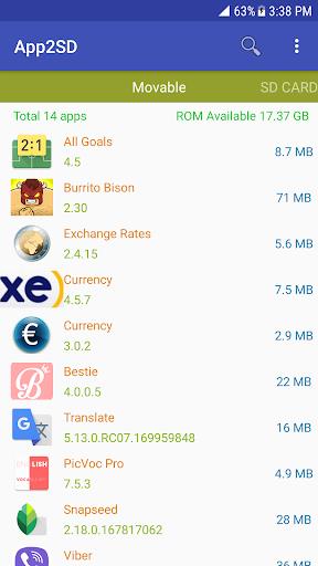 App2SD - Move app to sd card Screenshot1
