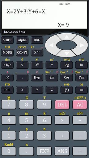 RealMax Scientific Calculator Screenshot2