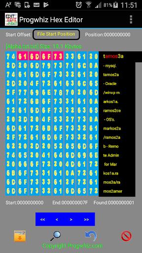 Progwhiz Hex Editor Screenshot2