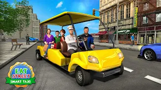 Electric Car Taxi Driving Game Screenshot5