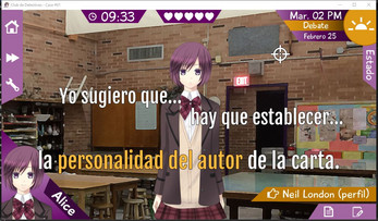 Club de Detectives - Caso 01 (novela visual) Screenshot2