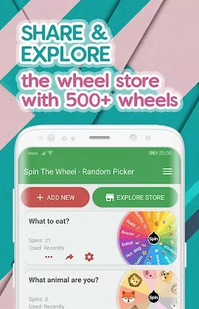 Spin The Wheel Random Picker Screenshot1