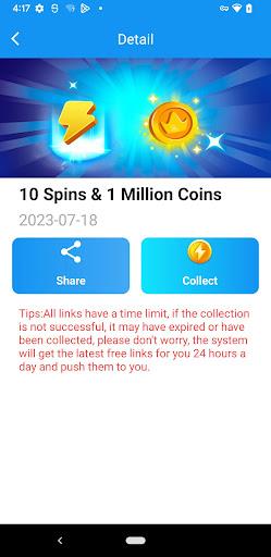 Daily Spins - Spin Link Screenshot1