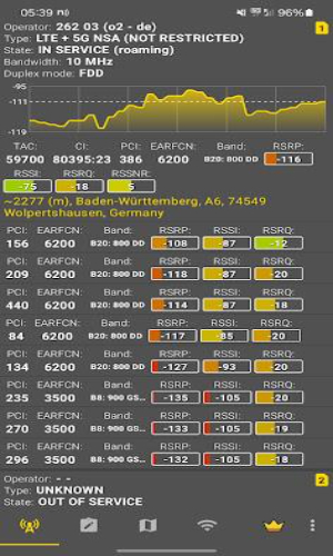 Netmonitor: Cell & WiFi Screenshot1