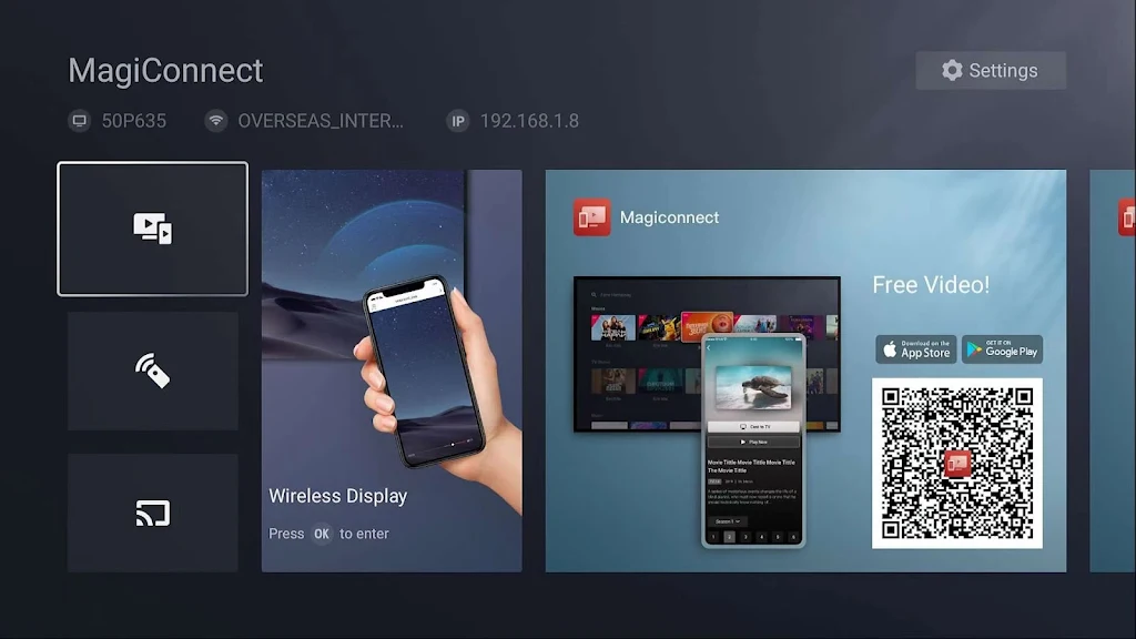 MagiConnect TV App Services Screenshot1