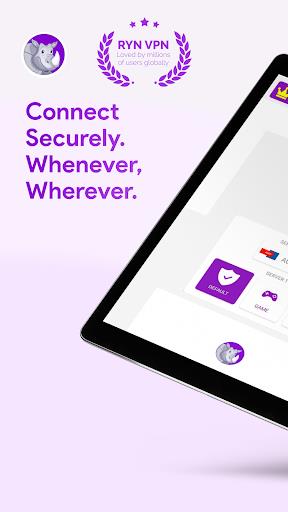 Ryn VPN - Browse blazing fast Screenshot1