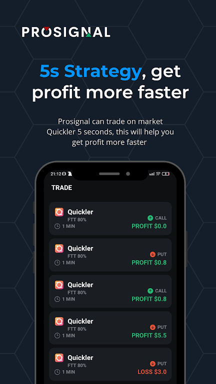 Prosignal - Olymptrade Robot Screenshot3