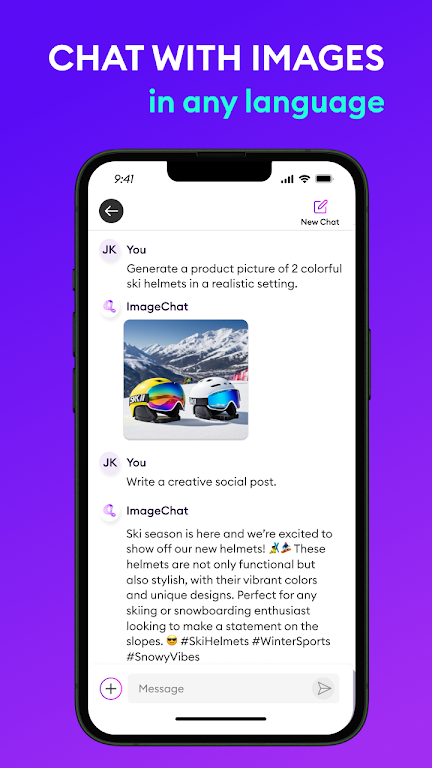 ImageChat: Create and Chat Screenshot4