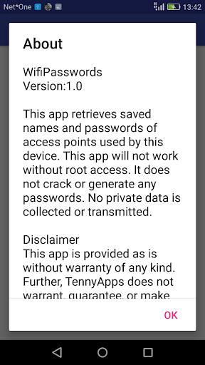 Wifi Passwords Screenshot2