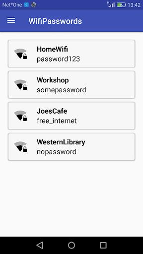 Wifi Passwords Screenshot1