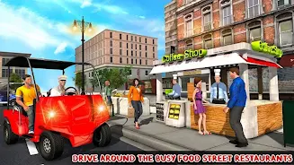 Electric Car Taxi Driving Game Screenshot3