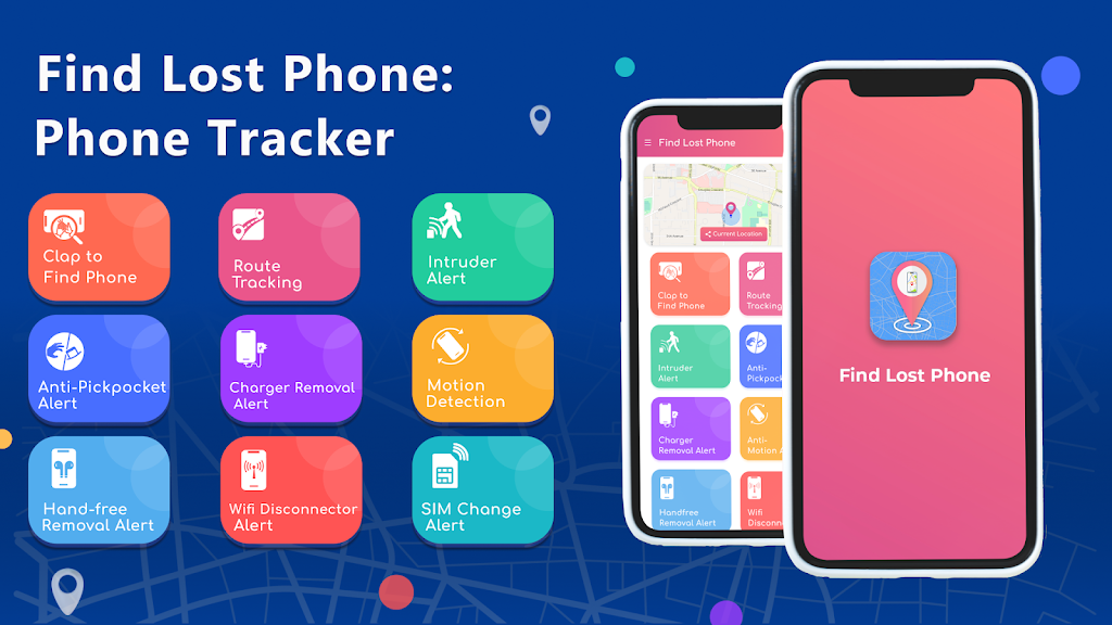 Find lost phone: Phone Tracker Screenshot1