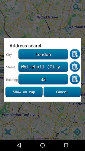 Map of London offline Screenshot3