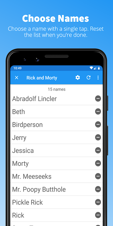 Random Name Picker Screenshot2