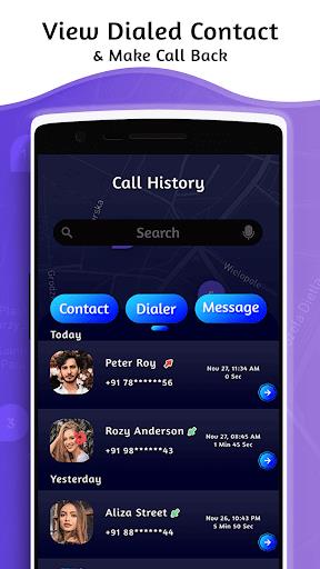 Call history : any number deta Screenshot2