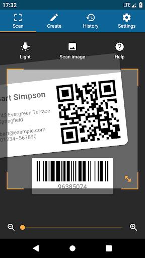 QRbot: QR & barcode reader Screenshot1