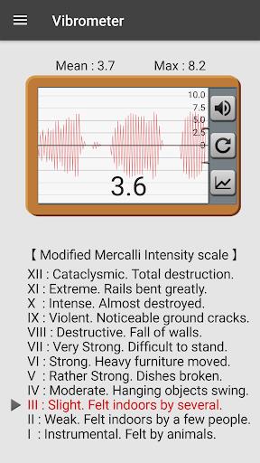 Vibration Meter Screenshot4