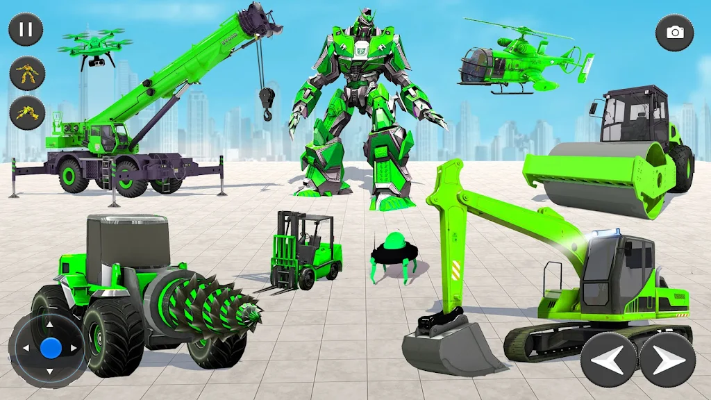 Robots War– Car Transform Game Screenshot4