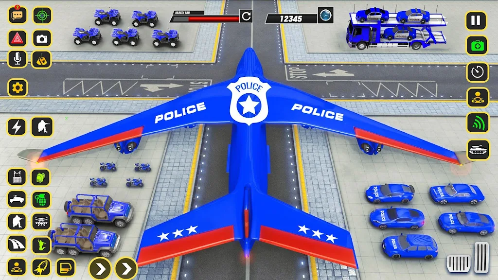 Police Car transporter Game 3D Screenshot3