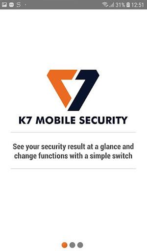 K7 Mobile Security Screenshot1