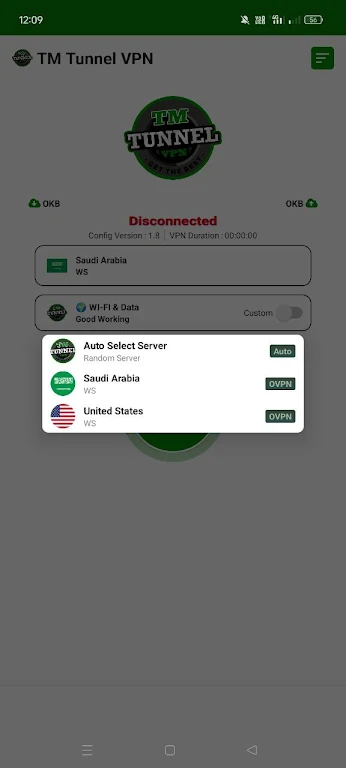 TM Tunnel VPN - Fast & Secure Screenshot2