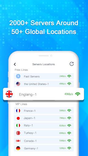 Secure VPN Proxy - Private VPN Screenshot2