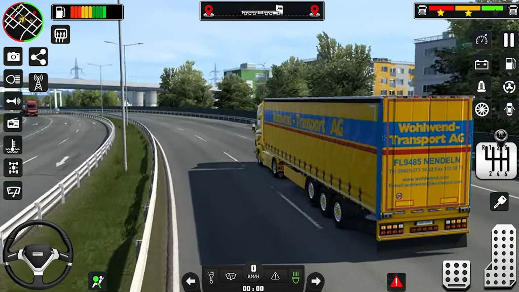 Euro Cargo Truck Simulator 3D Screenshot4