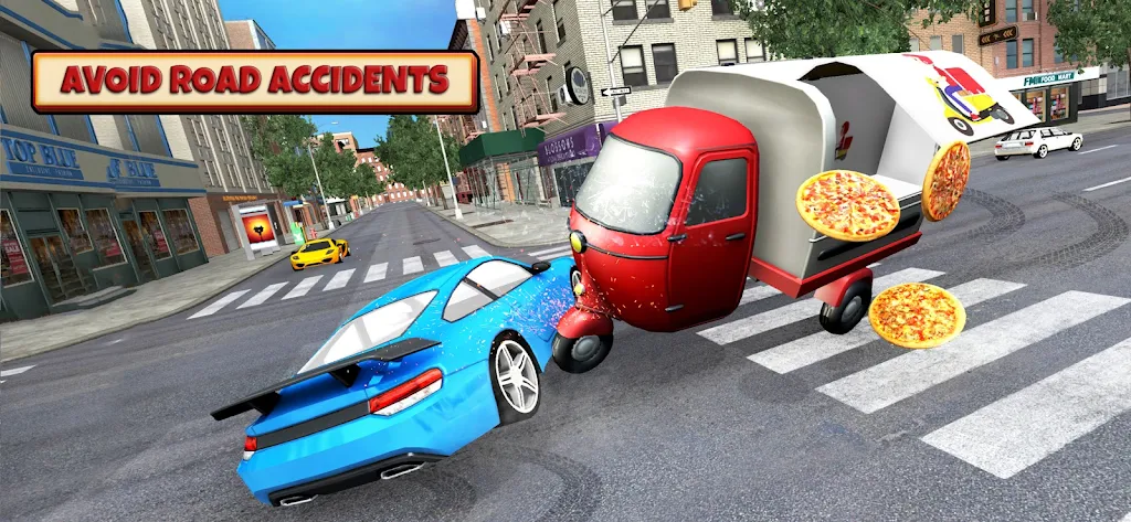 Fast Food Delivery Bike Game Screenshot4