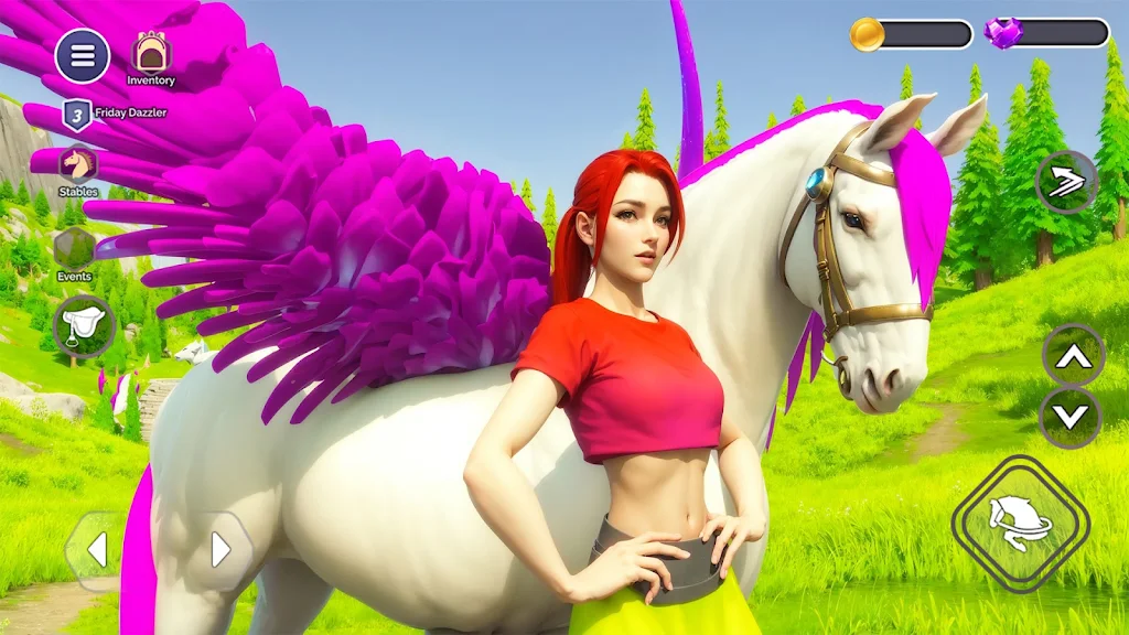 My Flying Unicorn Horse Game Screenshot1