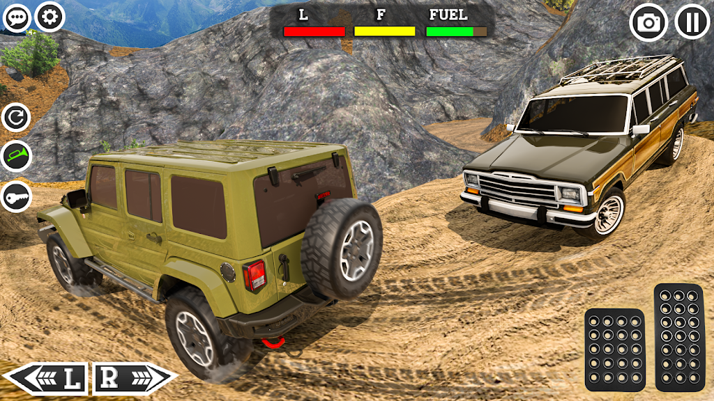 4x4 Mountain Climb Car Games Screenshot3