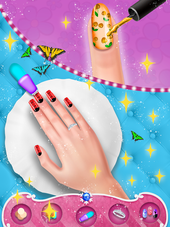 Fashion Nail Polish Salon Game Screenshot2