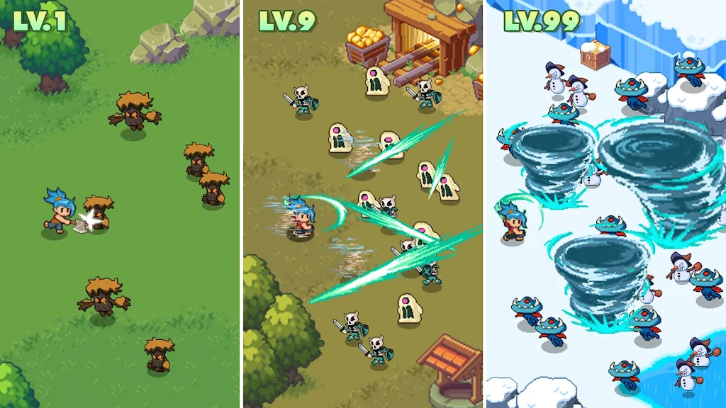 Guardian War: Pixel Rumble RPG Screenshot3