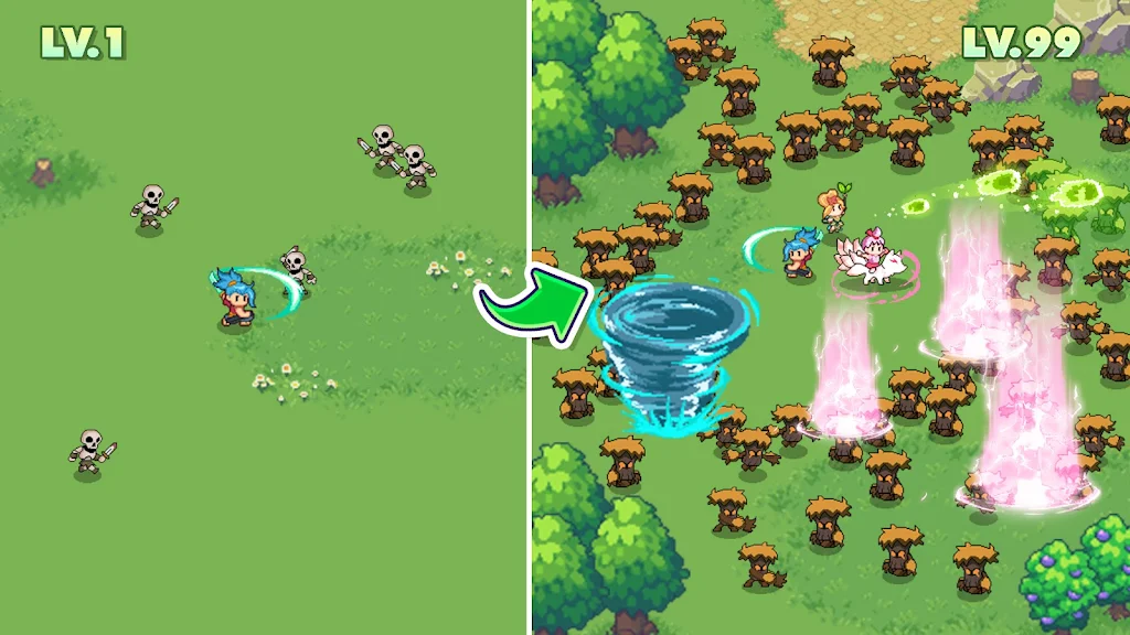 Guardian War: Pixel Rumble RPG Screenshot1