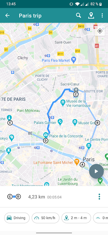 Lockito – GPS itinerary faker Screenshot1