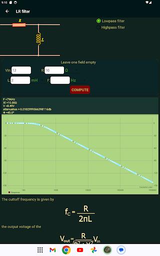 Calctronics- electronics tools Screenshot3