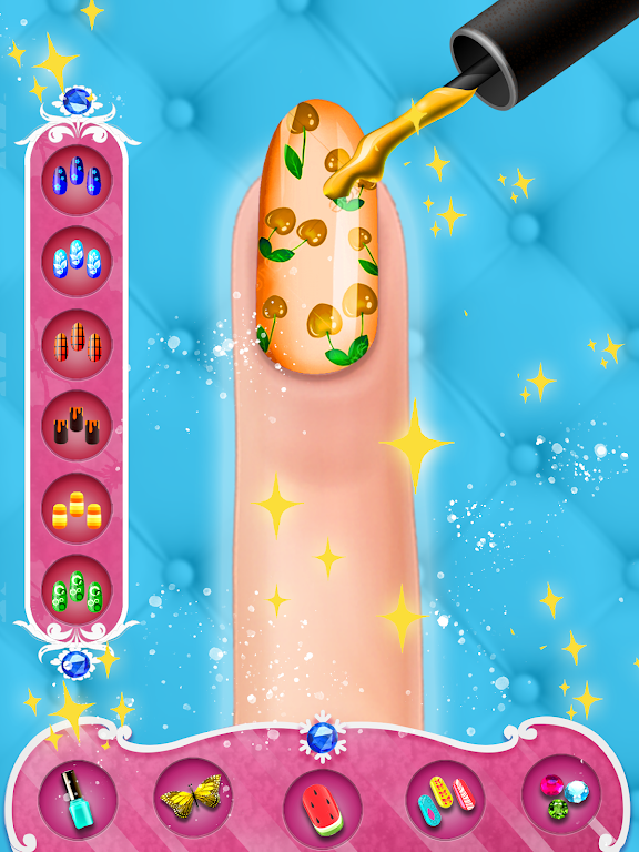 Fashion Nail Polish Salon Game Screenshot1