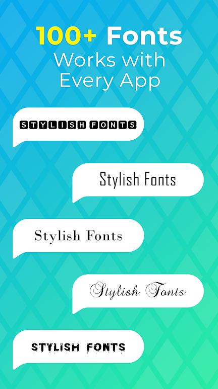 Stylish Text : Fonts Keyboard Screenshot1