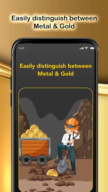 Gold Metal Detector Finder App Screenshot2