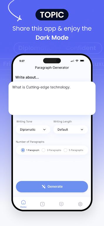 AI Paragraph Generator Screenshot2