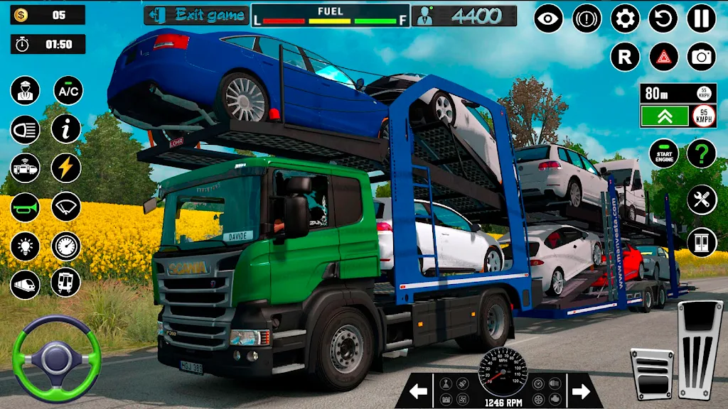 US Car Transport Simulator 3D Screenshot1