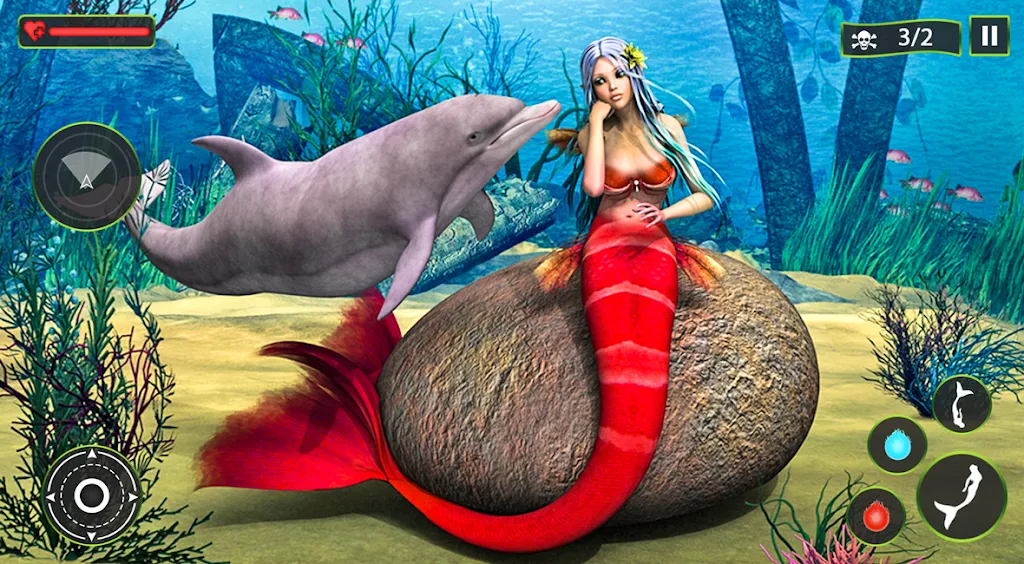 Mermaid Simulator Mermaid Game Screenshot3