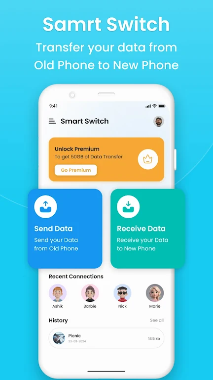 Smart Switch - Phone Transfer Screenshot1