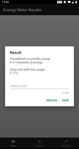 Energy Meter Reader Screenshot2