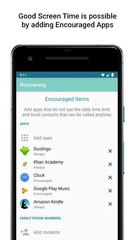 Boomerang Parental Control Screenshot3