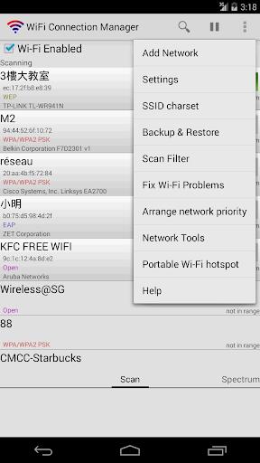 WiFi Connection Manager Screenshot3