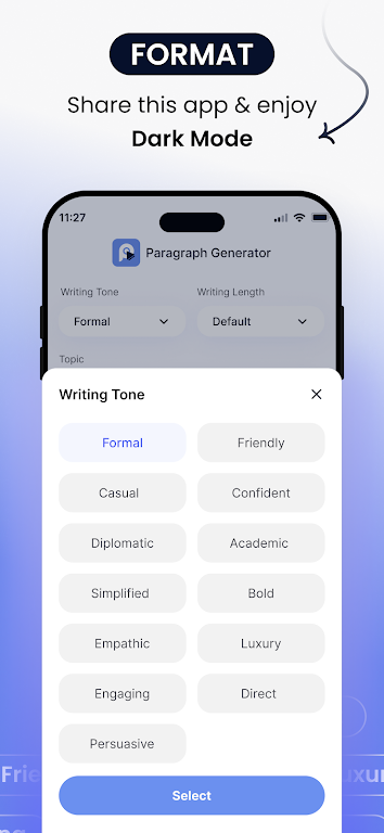 AI Paragraph Generator Screenshot3